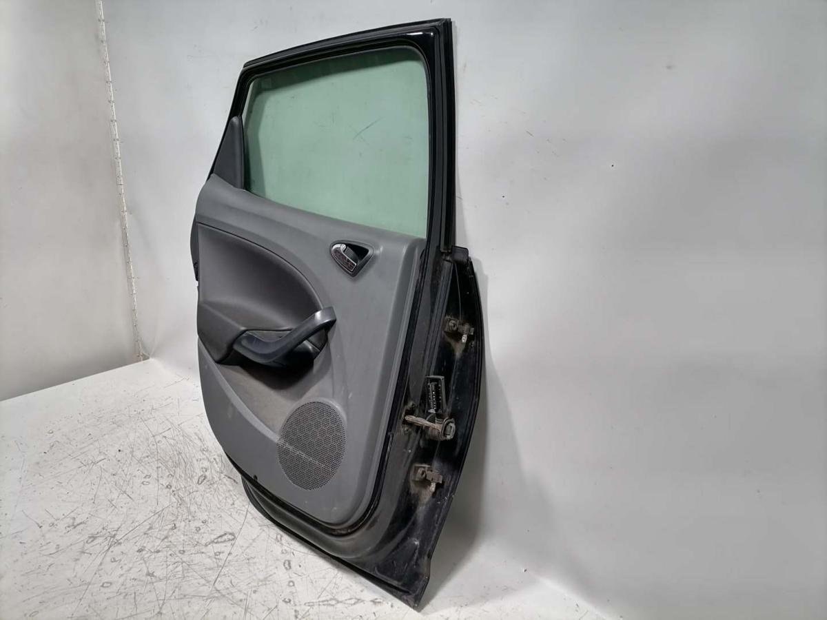 Seat Ibiza 6J original T&uuml;r hinten links LC9Z Black Magic 5 T&uuml;rer Rohbau BJ09